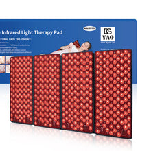 Load image into Gallery viewer, Red Light Therapy Devices Pain Relief 660nm Red Light 880nm Near Infrared Light Large Body Pad
