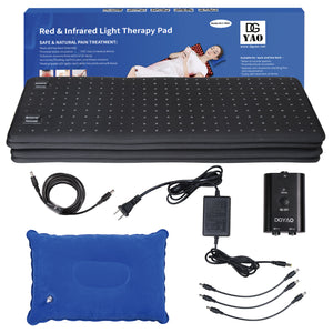 Red Light Therapy Devices Pain Relief 660nm Red Light 880nm Near Infrared Light Large Body Pad