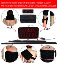 Load image into Gallery viewer, 660nm Red Light Therapy Devices 880nm Near Infrared Light Sport Joint Nerve Pain Relief  Wearable Wrap
