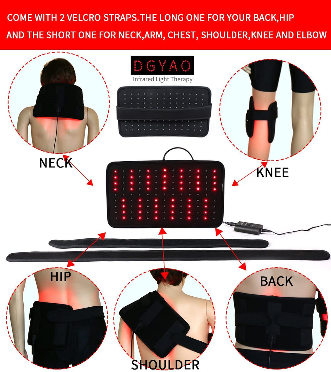 660nm Red Light Therapy Devices 880nm Near Infrared Light Sport Joint Nerve Pain Relief  Wearable Wrap