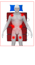 Load image into Gallery viewer, Red Light Therapy Devices Pain Relief 660nm Red Light 880nm Near Infrared Light Large Body Pad
